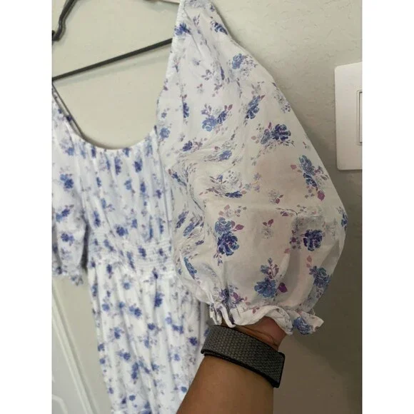 LoveShackFancy Target Floral Maxi Dress Tiered Gemma Cottagecore Peasant Size XL - Picture 7 of 13